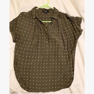 Madewell Central Drapey Popover Top